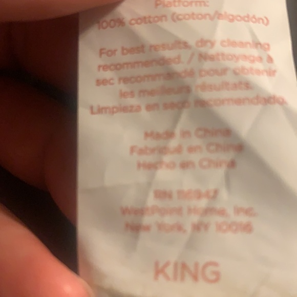 Rachael Ray King size bed skirt - Picture 5 of 5